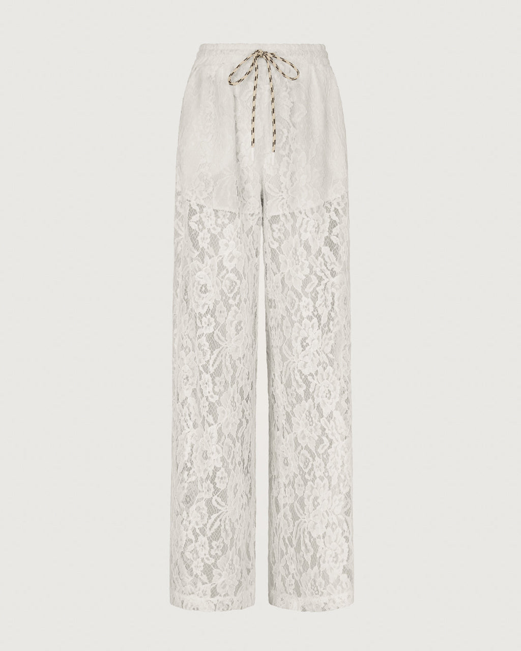 Roxie Lace Trousers | White