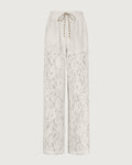 Roxie Lace Trousers | White