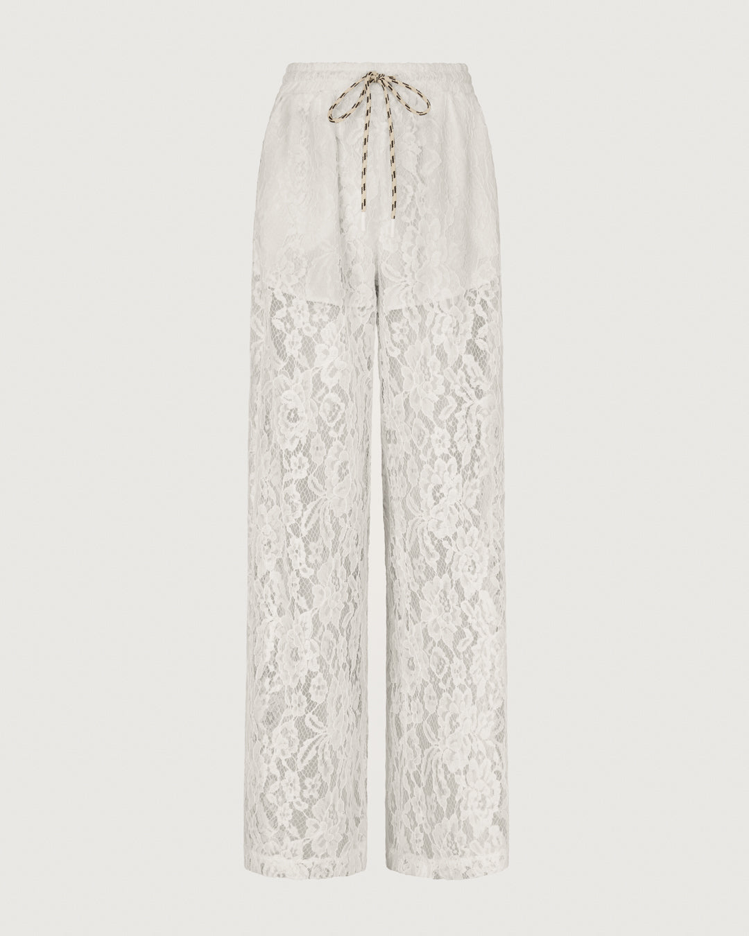 Roxie Lace Trousers | White