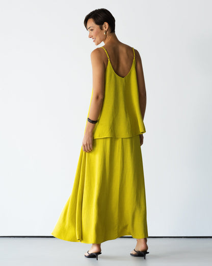 Una Cami Top | Lime
