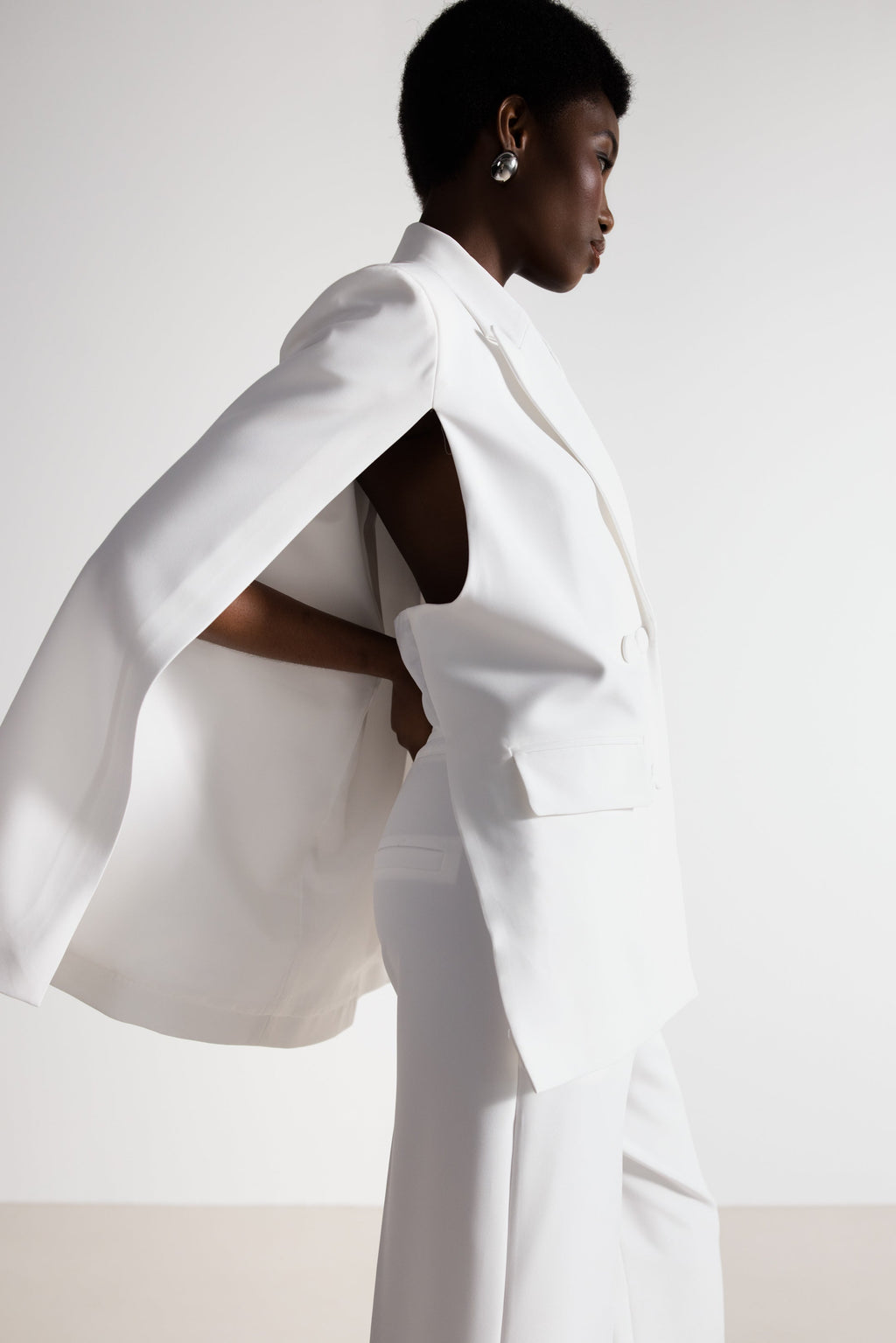 Spencer Tailored Blazer | White