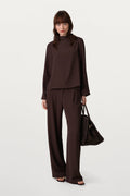Lana Trousers | Espresso Brown