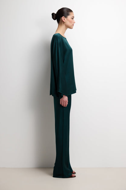 Arlet Wide Sleeve Boatneck | Teal