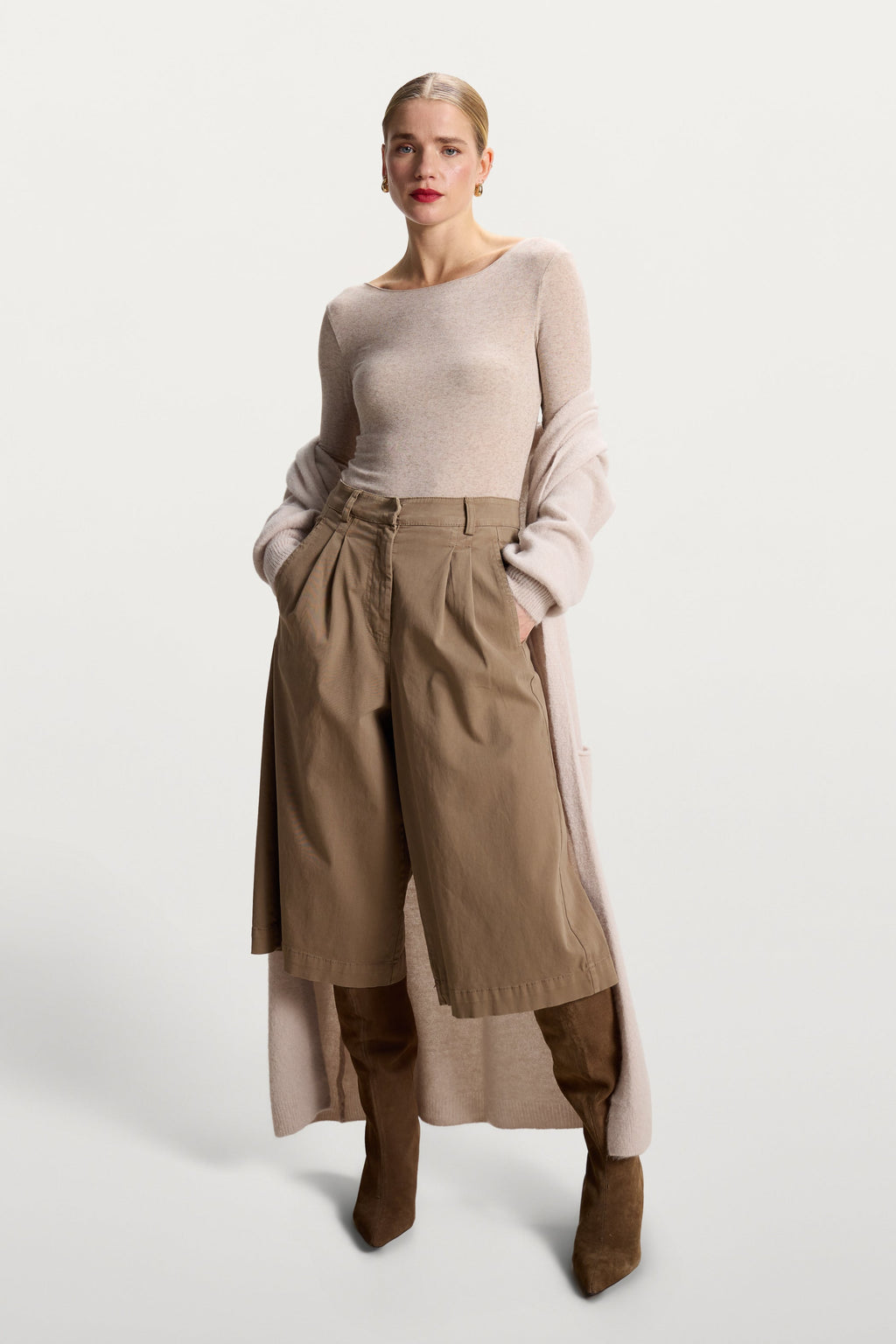 Sydney Bermuda Shorts | Taupe